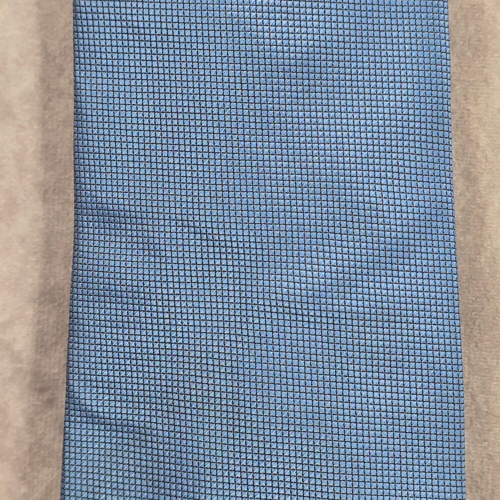 Vistini Blue Solid Box Checkered Pattern Executiv… - image 6